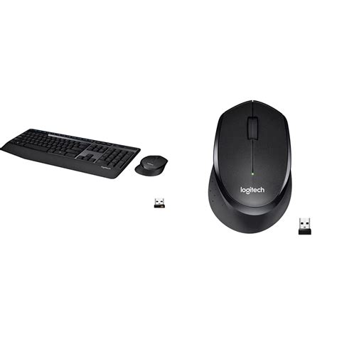 Amazon.in: Buy Logitech MK345 Wireless Combo Full-Sized Keyboard with ...