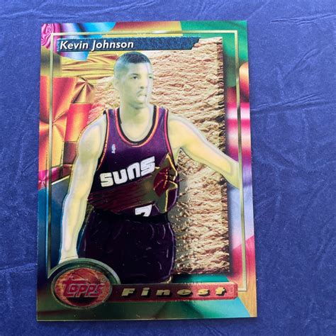 Yahoo!オークション - 1993-94 Finest #183 Kevin Johnson NBA PHOENIX...