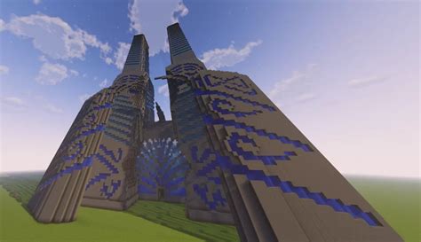 Futuristic skyscraper Minecraft Map