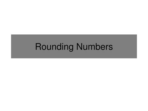 Image result for Rounding Code Number Only