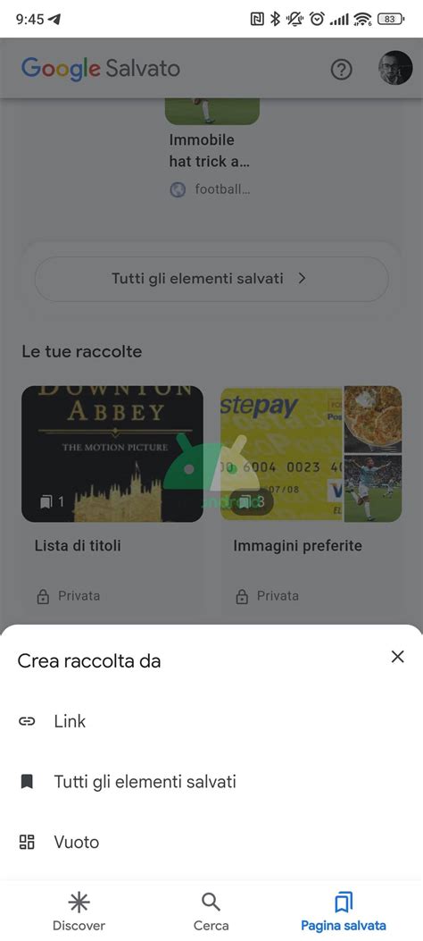 Pagine Salvate di Google ora permette di ritrovare tutti gli elementi ...