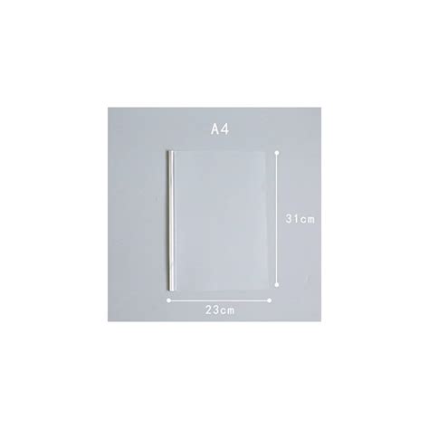 AKAHA File Folder Clear Sliding Bar Report Covers with India | Ubuy