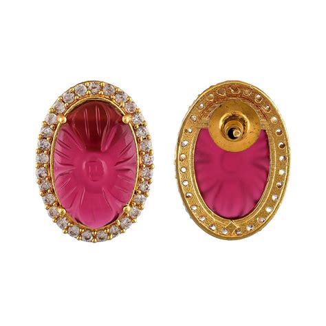 Heer Gulnoor Statement Ear Studs – VOYLLA