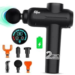 Dr Physio USA Supervolt Pro 1043 Rechargeable Handheld Percussion Gun ...