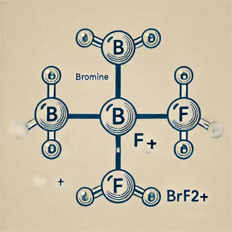 what is the lewis structure for BrF2+ and the number of valence ...