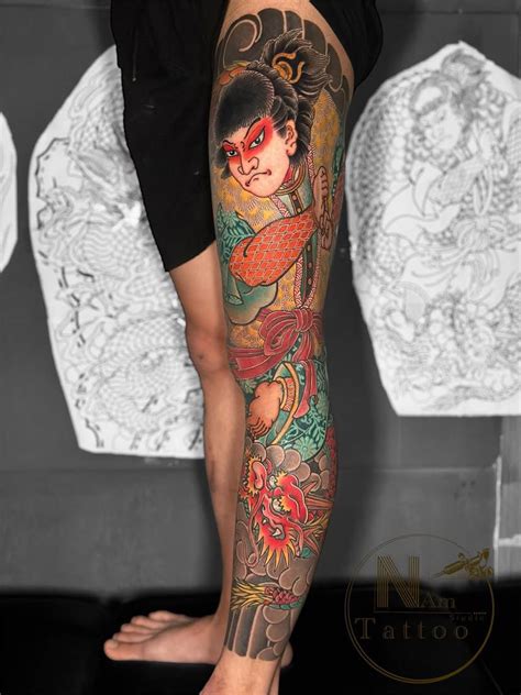 Ghim của Zee Tattoo trên Old school & Linh vật | Hình xăm irezumi, Hình ...