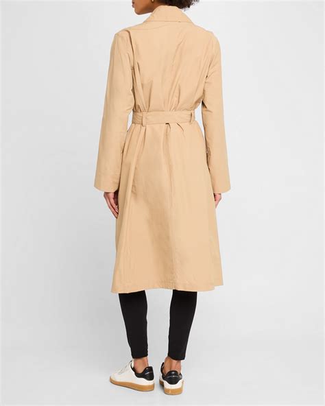 Eileen Fisher Lightweight Belted Trench Coat | Neiman Marcus