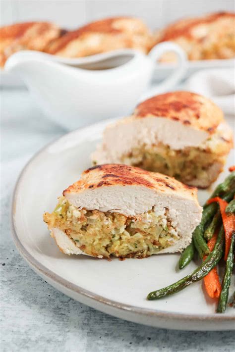 Stuffing Stuffed Chicken Breast - Wholly Tasteful
