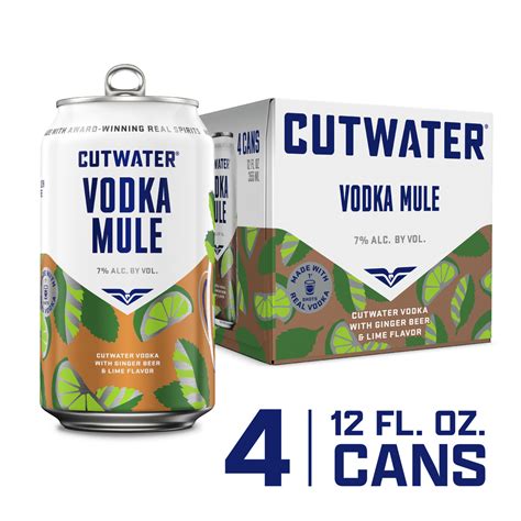 Cutwater Vodka Mule, Ginger Beer & Lime Flavor-Hero