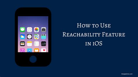 Image result for How to Use Reachability iPhone 12