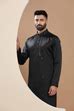 Black Mirror Work Kurta Set – Jhalak Kalpi