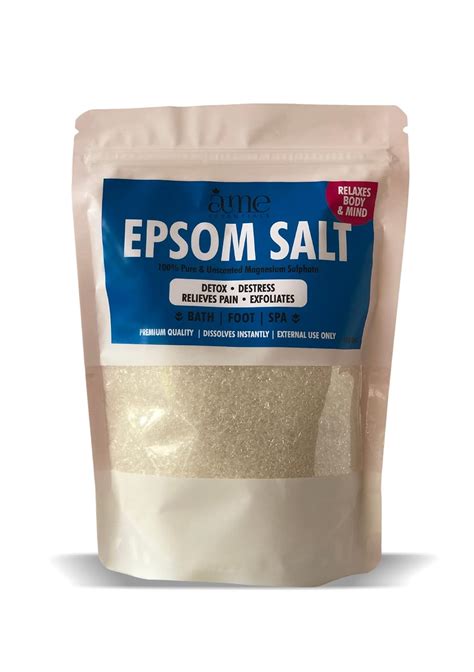 AME Essentials Epsom Bath Salt, 450 Grams : Amazon.in: Beauty