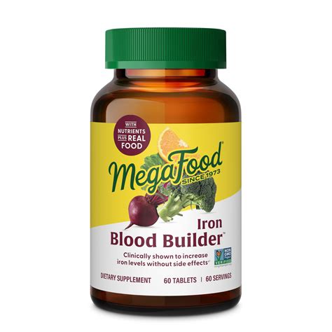 Buy MegaFood Blood Builder - Iron Supplement Clinically Shown to ...