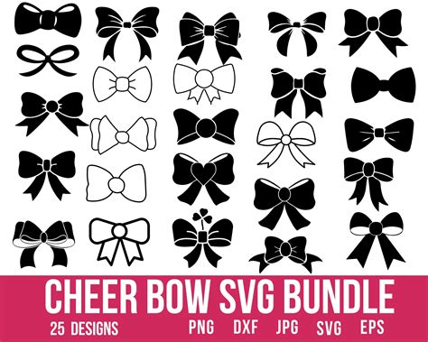 Cheer Bow Svg Bow Svg Hair Bow Svg Bows Svg Bow Tie Svg - Etsy Canada