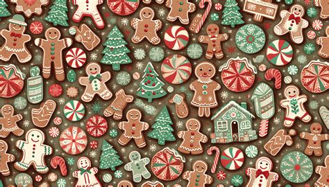 Christmas Gingerbread Man Wallpapers - Top Free Christmas Gingerbread ...