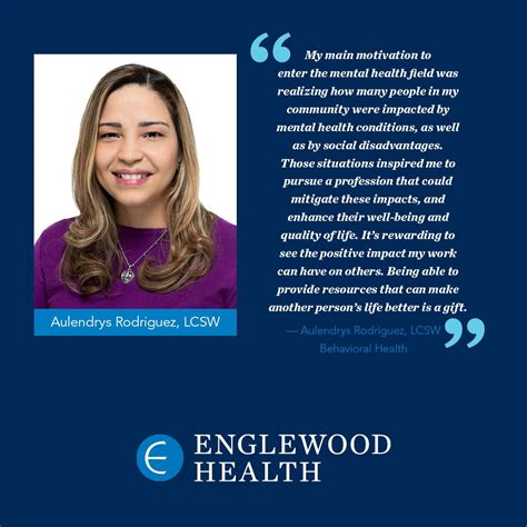 Englewood Hospital on LinkedIn: Englewood Health celebrates Mental ...