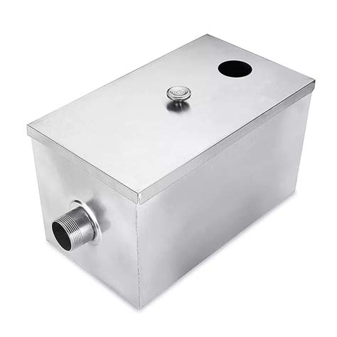 Buy 201 catering restaurant stainless steel grease trap, kitchen oil ...