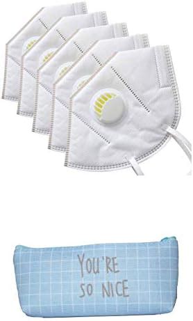Wildflames Kn95 Washable Face mask with respirator + 1 Pouch Freebie ...