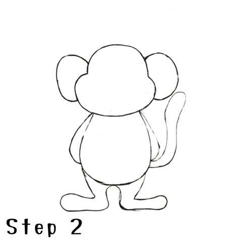 Image result for How to Draw a Simple Monkey