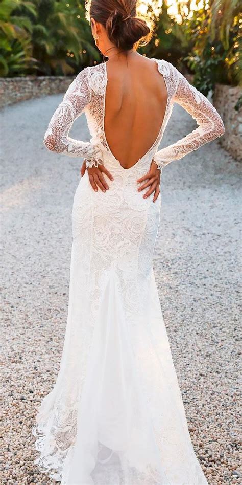 21 Fascinating Open Back Wedding Dresses | Wedding Dresses Guide