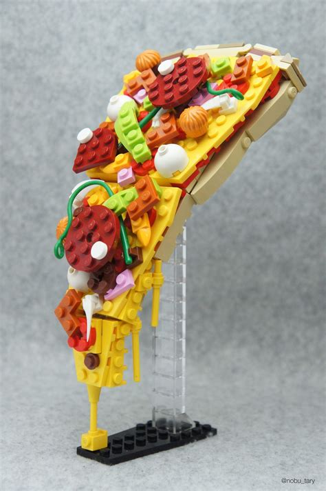 Image result for LEGO Pizza Tutorial Instuction