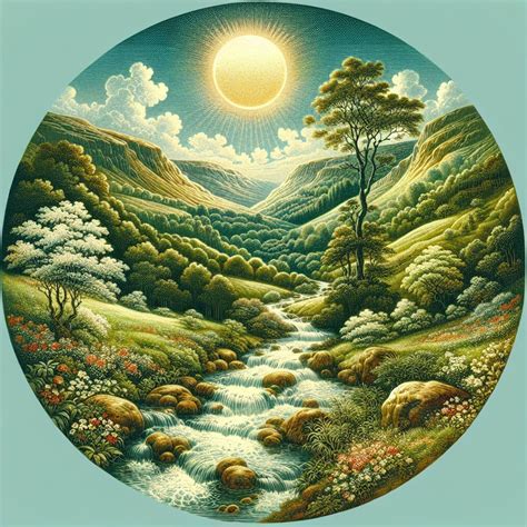 What does Psalms 104:10 mean? | Bible Art