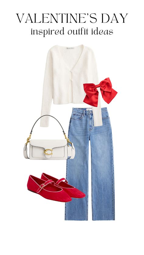 6 Valentine’s Day Inspired Outfit Ideas • Sophie Marini | Cute ...