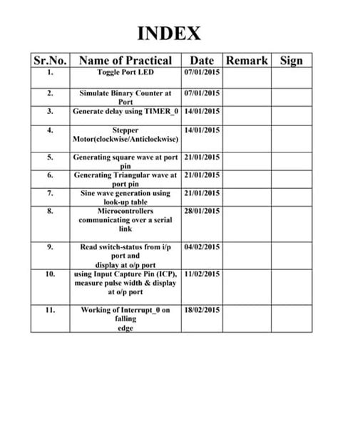 Embedded System Practical 的图像结果