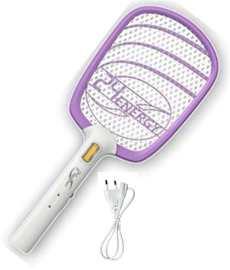 IDOLESHOP High Power Mosquito Racket with Torch with Wire Rechargeable ...