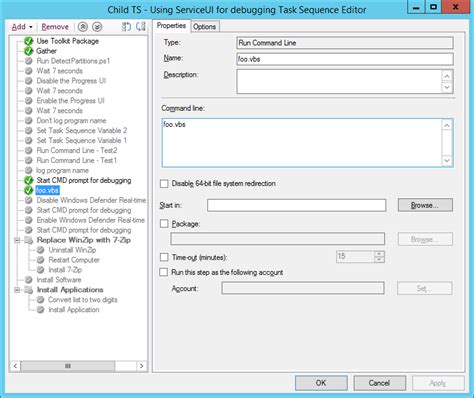 Image result for Task Sequence Condition