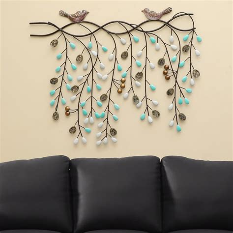 Buy VEDAS Mystical India Metal Tree with Birds Wall Accent from Vedas ...