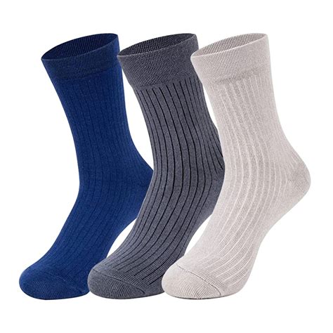 Mush Ultra-Soft, Odorless, Breathable Bamboo Calf Length Formal Socks