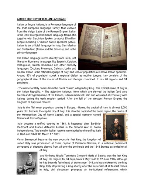 Image result for Simple History Italian