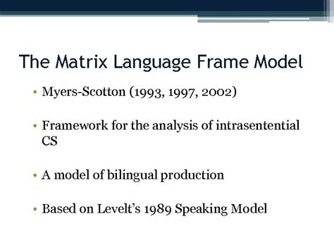 Image result for Matrix Language