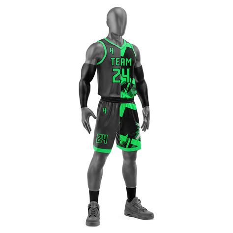 Custom Basketball Jersey and Shorts Set with Personalized Player Name ...