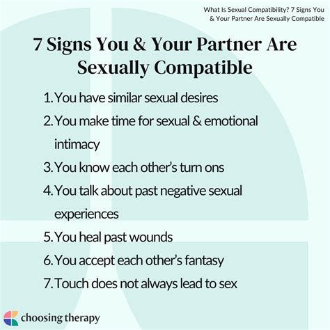 10 Signs You Are Not Sexually Compatible