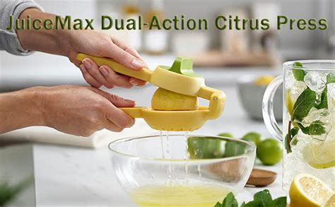 Buy Joseph Joseph Premium Manual Citrus Juicer – Dual-Action Lemon ...