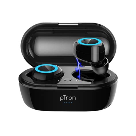 pTron Bassbuds in-Ear True Wireless Bluetooth Headphones (TWS) with Mi ...