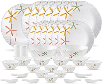 La Opala, Novo Collection, Opal Glass Dinner Set 35 pcs, English ...