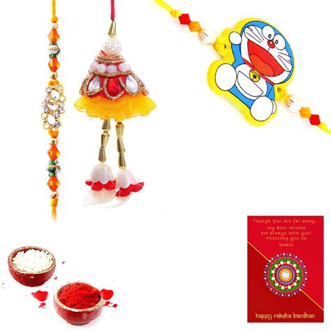 Buy Traditional Villa Raksha Bandhan Rakhis Raksha Bandhan Gifts for ...