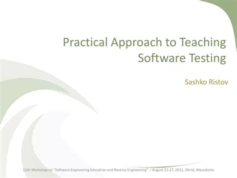 Image result for Teaching Software Testing