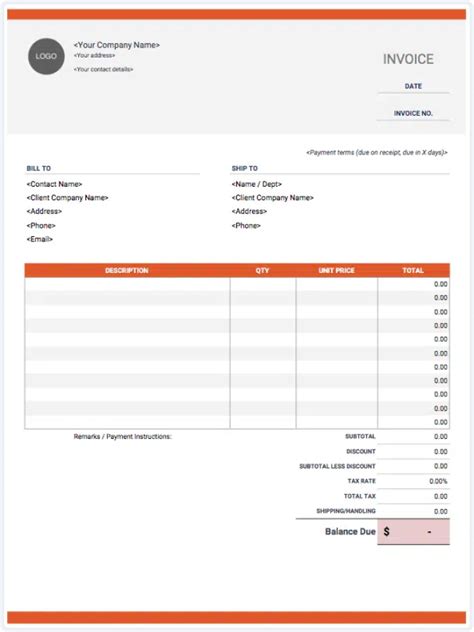 Sole Trader Invoice Example 的图像结果