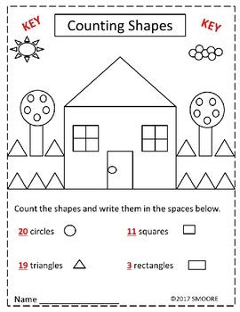 Count Shapes Worksheet 的图像结果