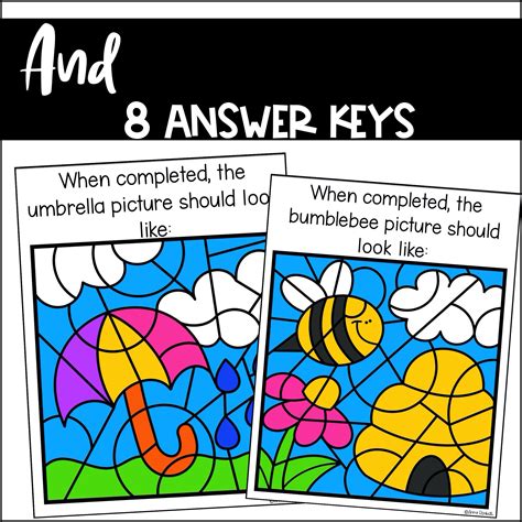 Spring Color by Numbers 的图像结果