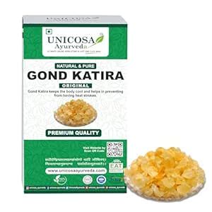 UNICOSA Ayurveda Natural Gond Katira Pure (Edible Gum) - 200gm ...