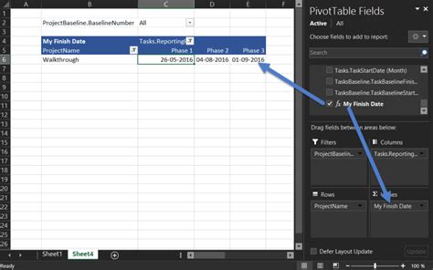 Getting PivotTable Date into Column 的图像结果