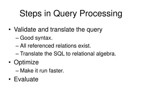 Query Process 的图像结果