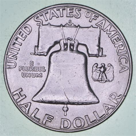 Tough - 'S' MINT MARK SAN FRANCISCO - 1952-S FRANKLIN HALF DOLLAR ...