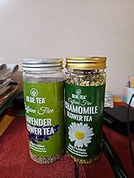 BLUE TEA - Chamomile Flower Tea - 30g & Lavender Flower Tea- 30g ...