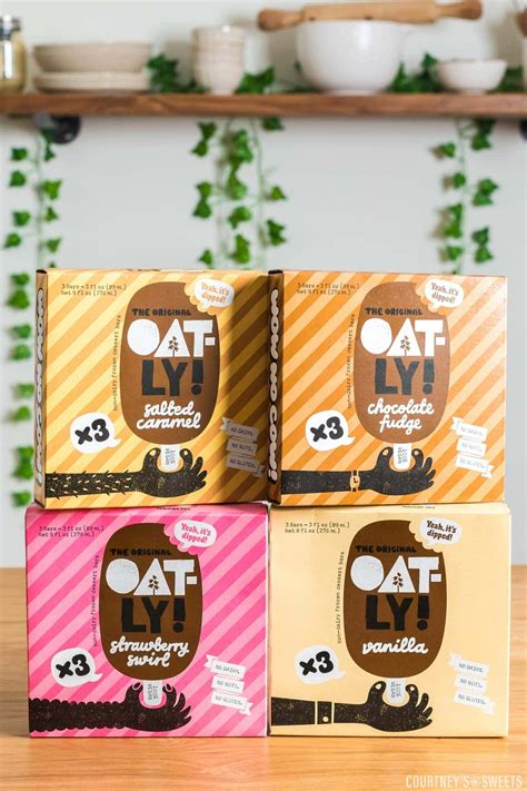 Oatly Dipped Bar - Oatly Ice Cream Bars - Courtney's Sweets